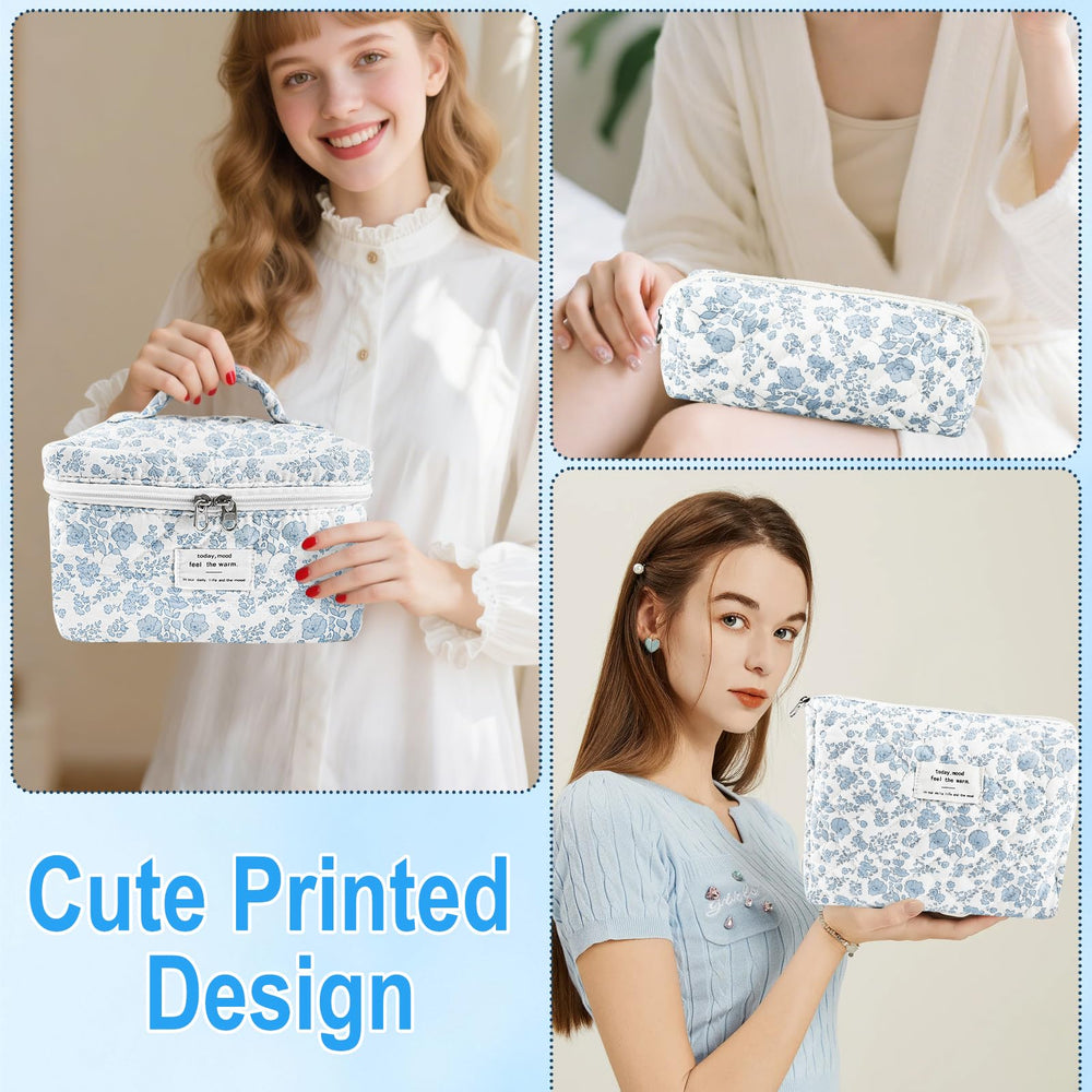 URSKYTOUS gift-ready makeup bag set as stylish travel companion.