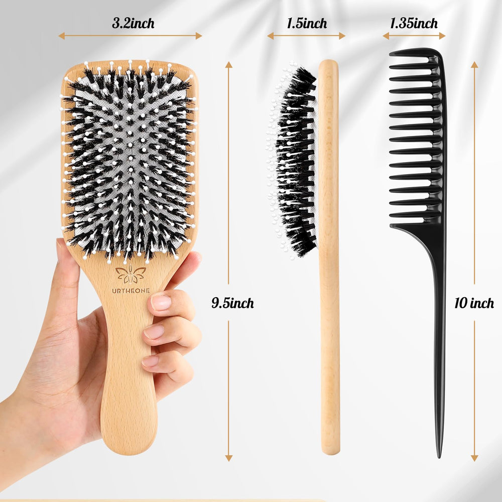 URTHEONE hair brush gift packaging ideal for birthdays and holidays.