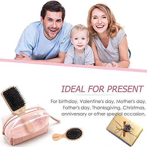 URTHEONE travel brush design helps easy grooming on the go.