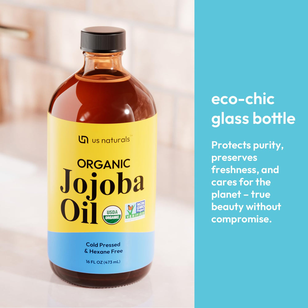 Us Naturals Jojoba Oil skin moisturizing use on hands or face