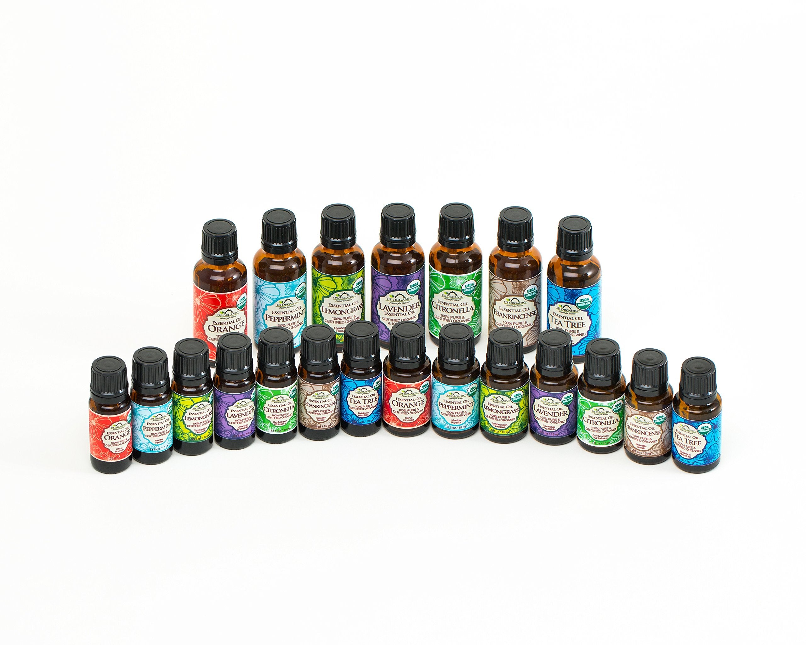 US Organic frankincense essential oil skincare use in routines without additives.