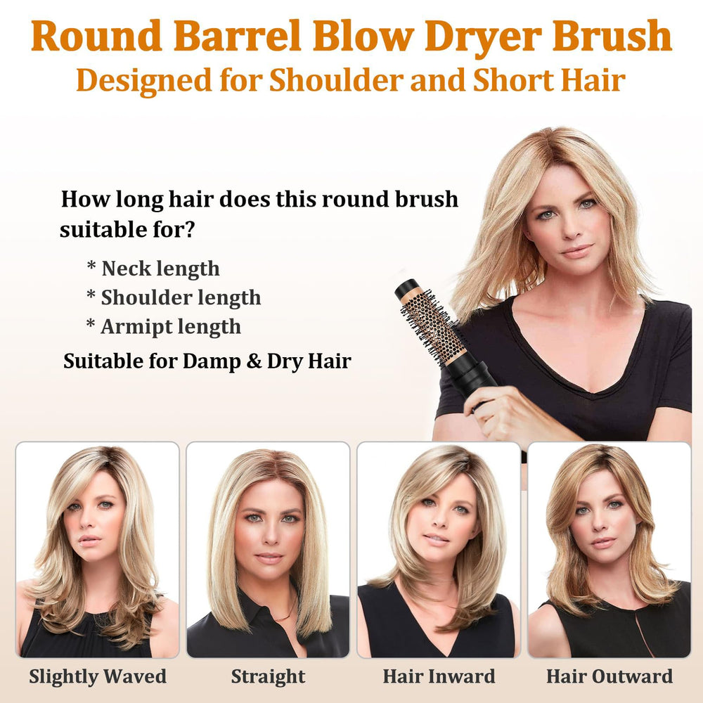 USbelff brush is suitable for short and medium-length hair