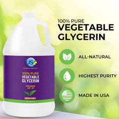 US+ vegetable glycerin pour captures easy-application for daily moisturizers.