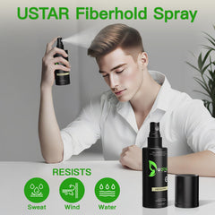 USTAR hairline optimizer teeth guide precise, even fiber distribution.