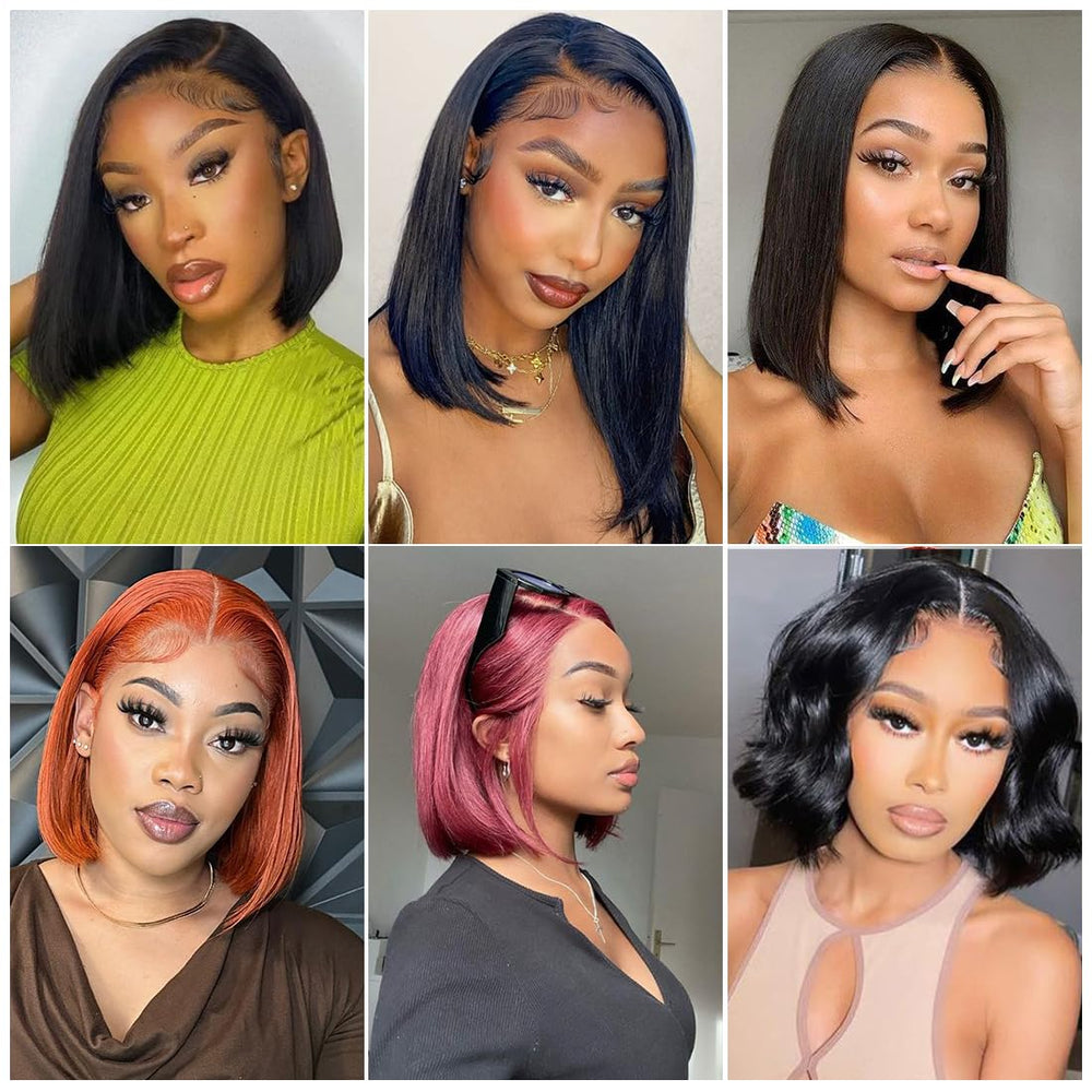 UTIDE Bob Wig 10-inch natural black finish for versatile looks.
