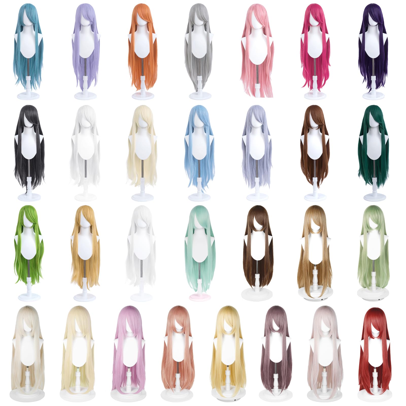 UTIEHD anime character cosplay wig in silver-white highlights iconic looks with realism.