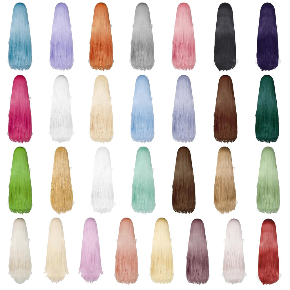 UTIEHD blonde long wig styling setup demonstrates easy styling and adjustments.