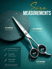 Utopia Care blade close-up highlighting sharp stainless steel edge for precise cuts