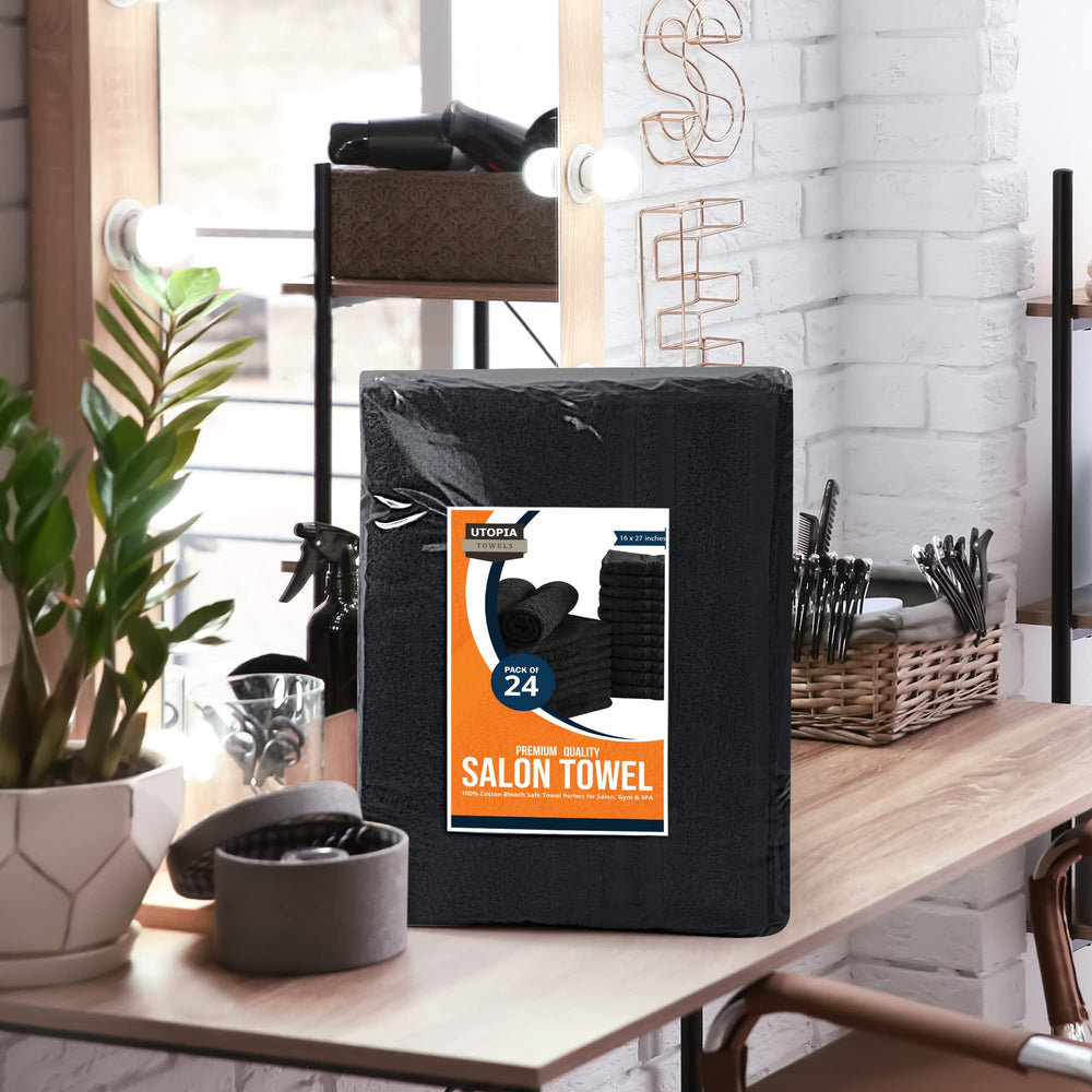 Utopia Towels gym and spa environments benefit from bleach resistance and quick drying.