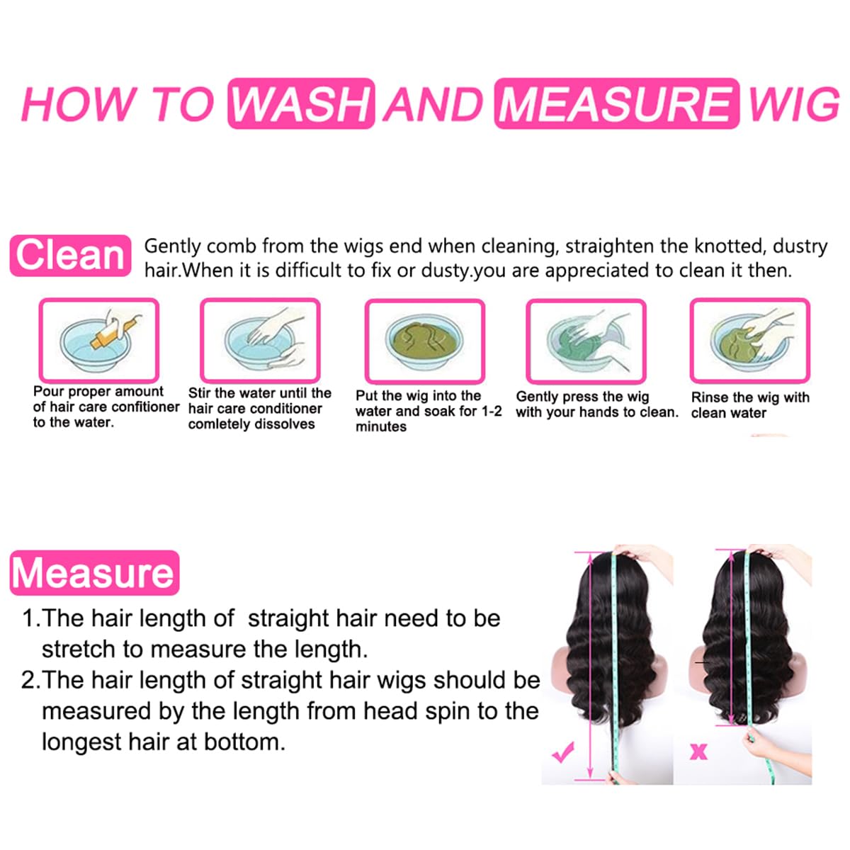 Uveous 28-inch wig dyed-ready styling example.