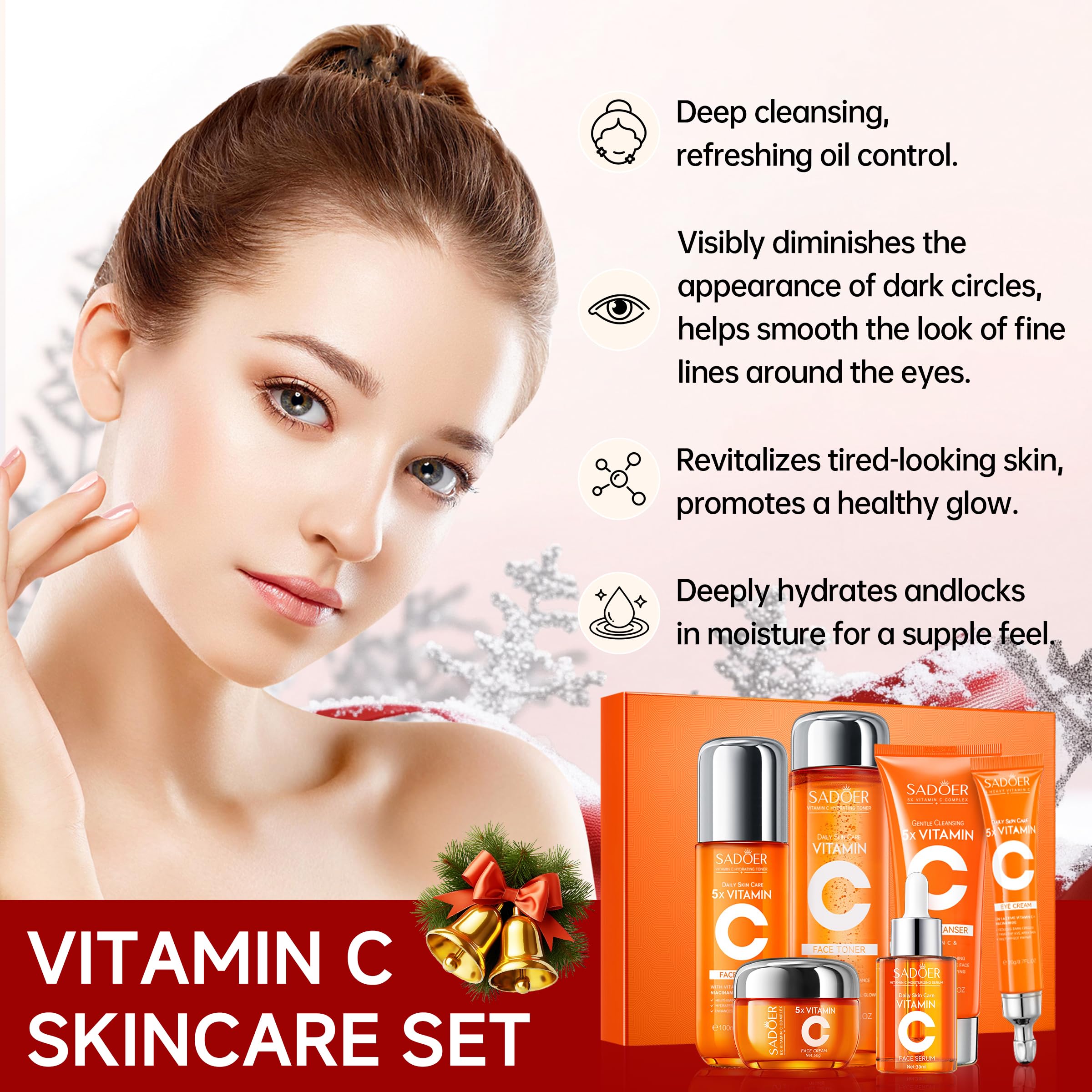 UZTUZT Eye cream close-up highlights brightening and soothing under-eye care.