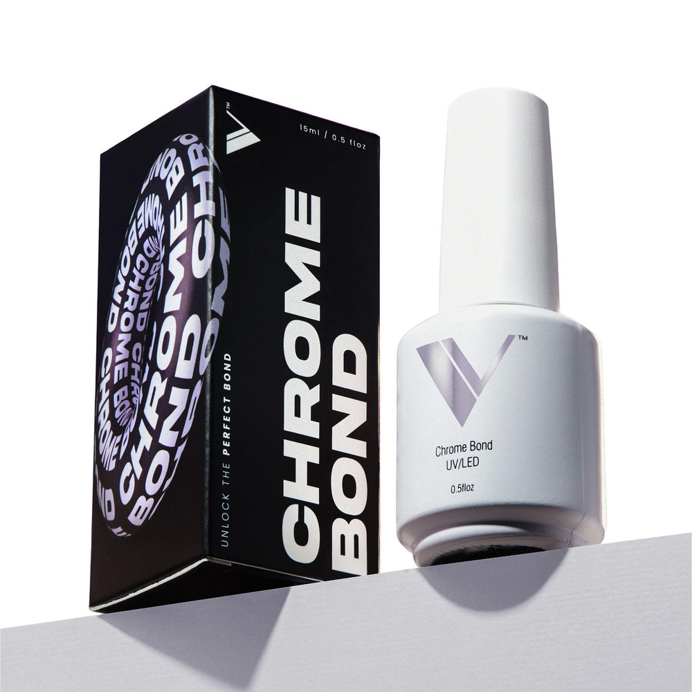V Beauty Pure chrome base coat precision for flawless chrome placement and bold accents.