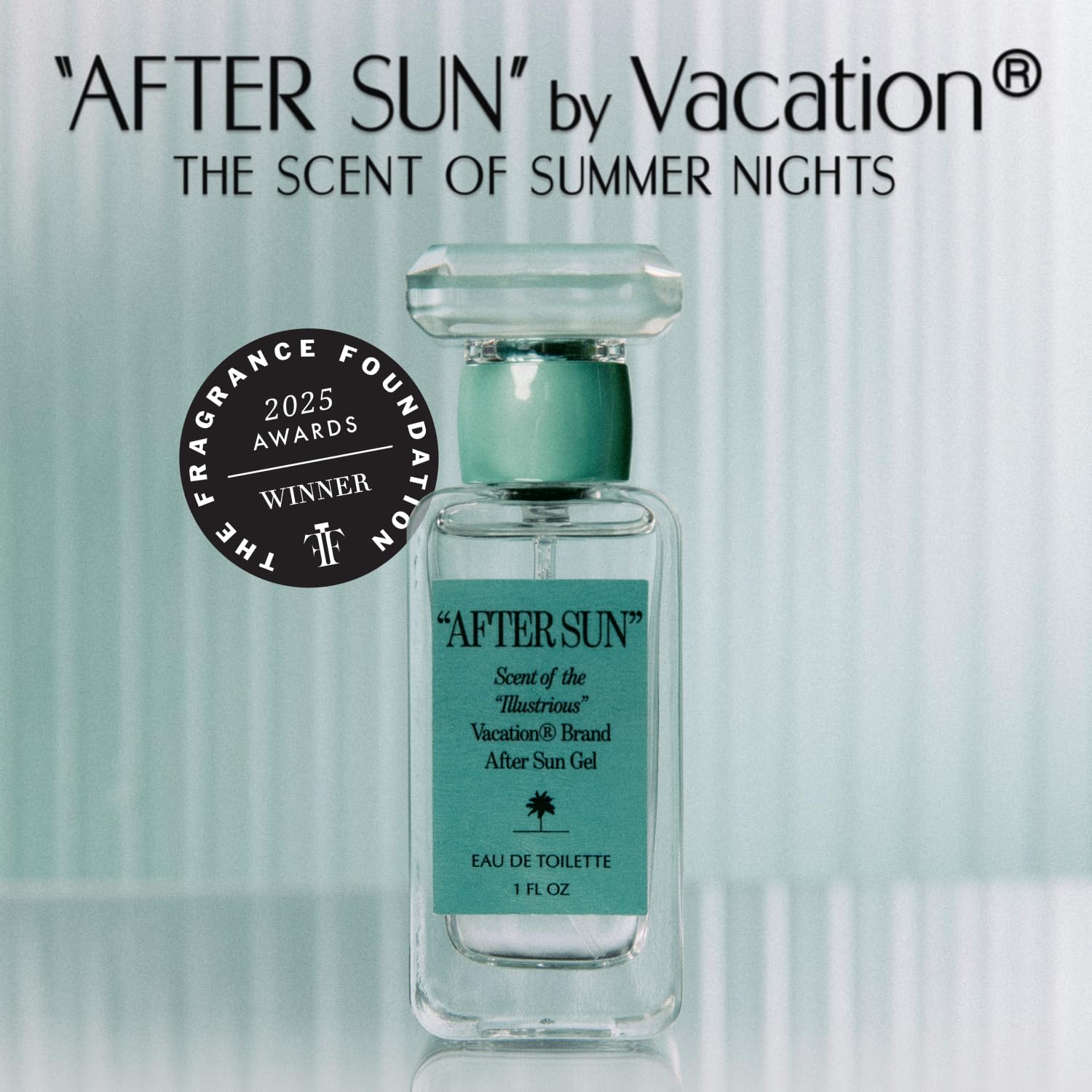 VACATION AFTER SUN unisex scene suggests day to night versatility