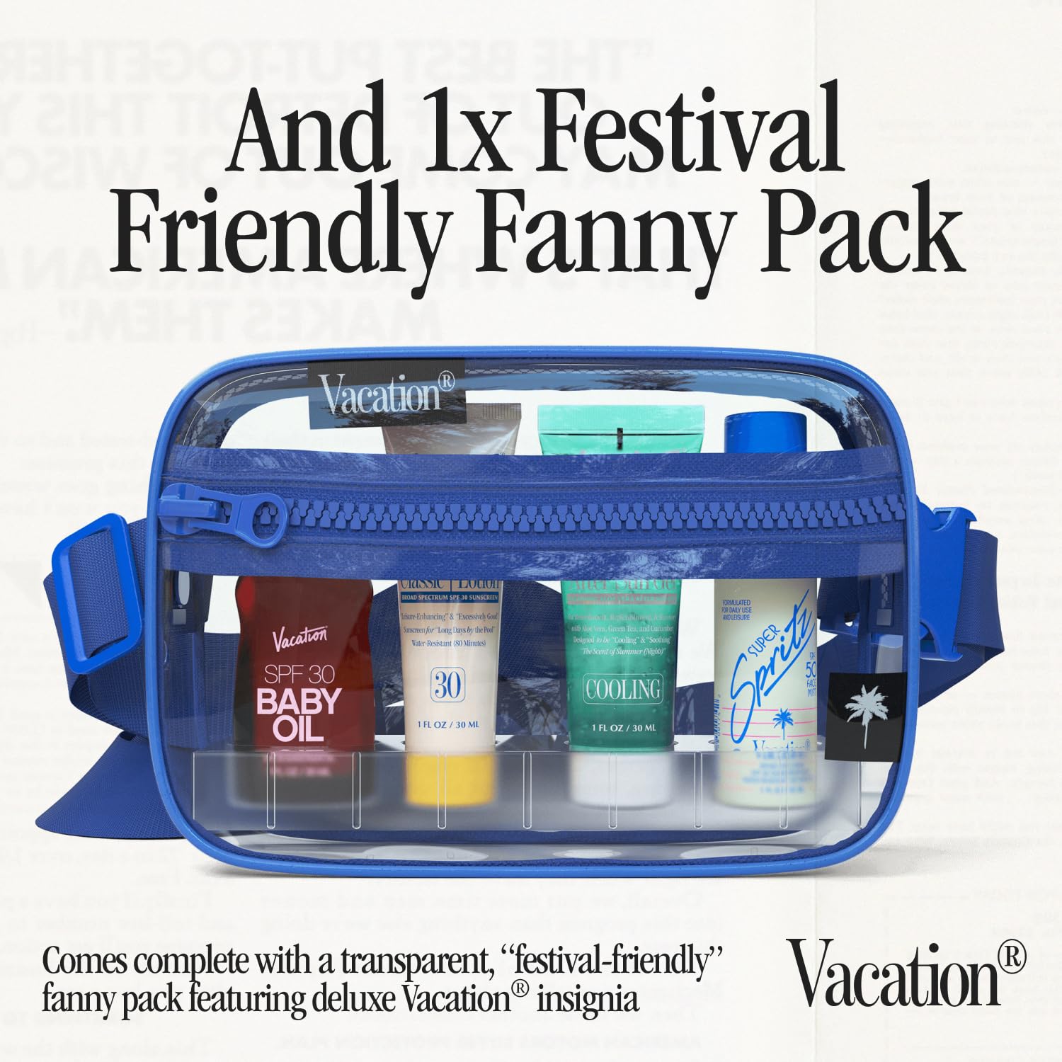Vacation Baby Oil SPF30 bottle delivers a luminous finish with sun protection