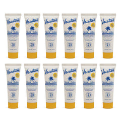 Vacation Mini Classic Sunscreen 1oz packaging for travel-ready sun protection.