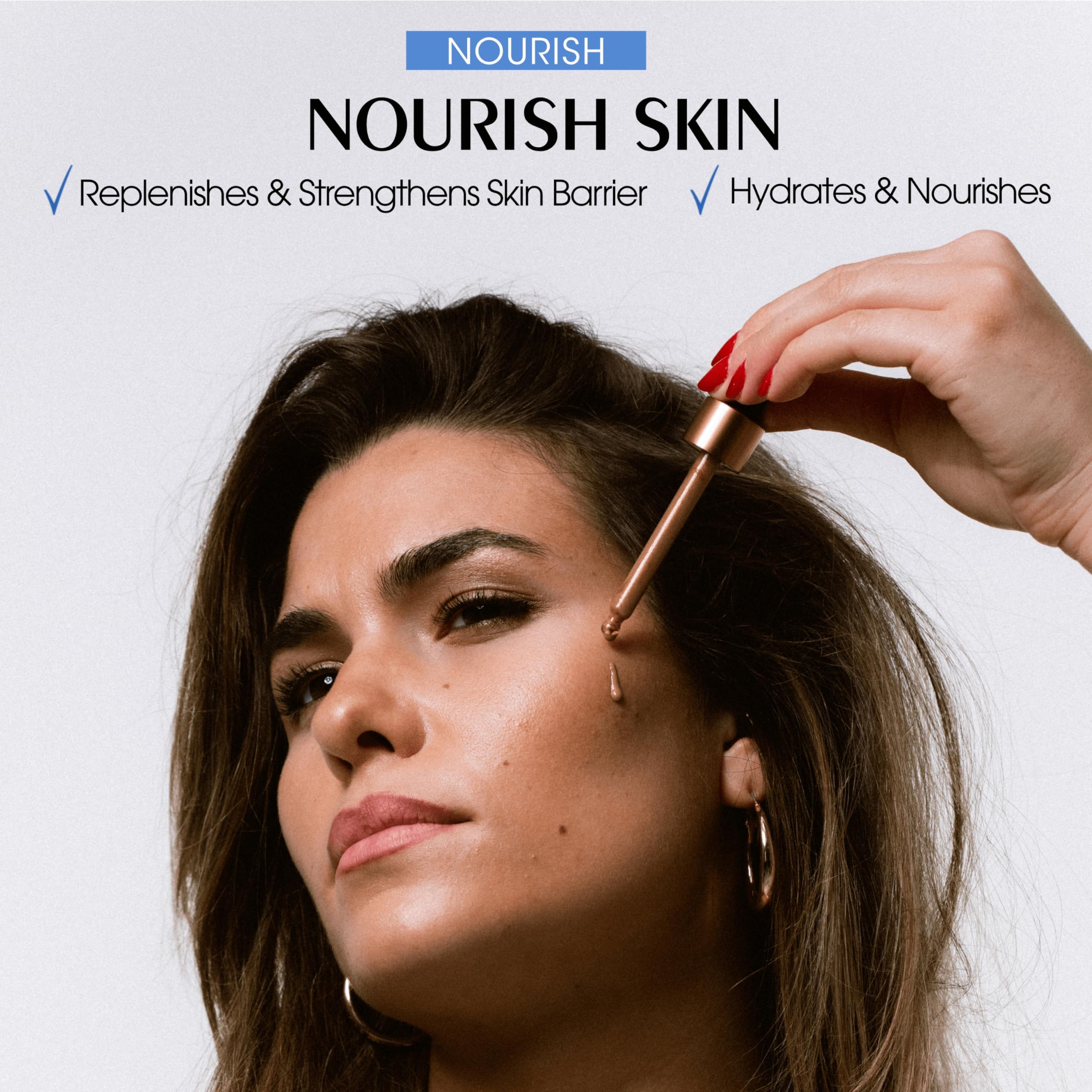 Vacation Studio Tone SPF 50 application showing broad spectrum protection.