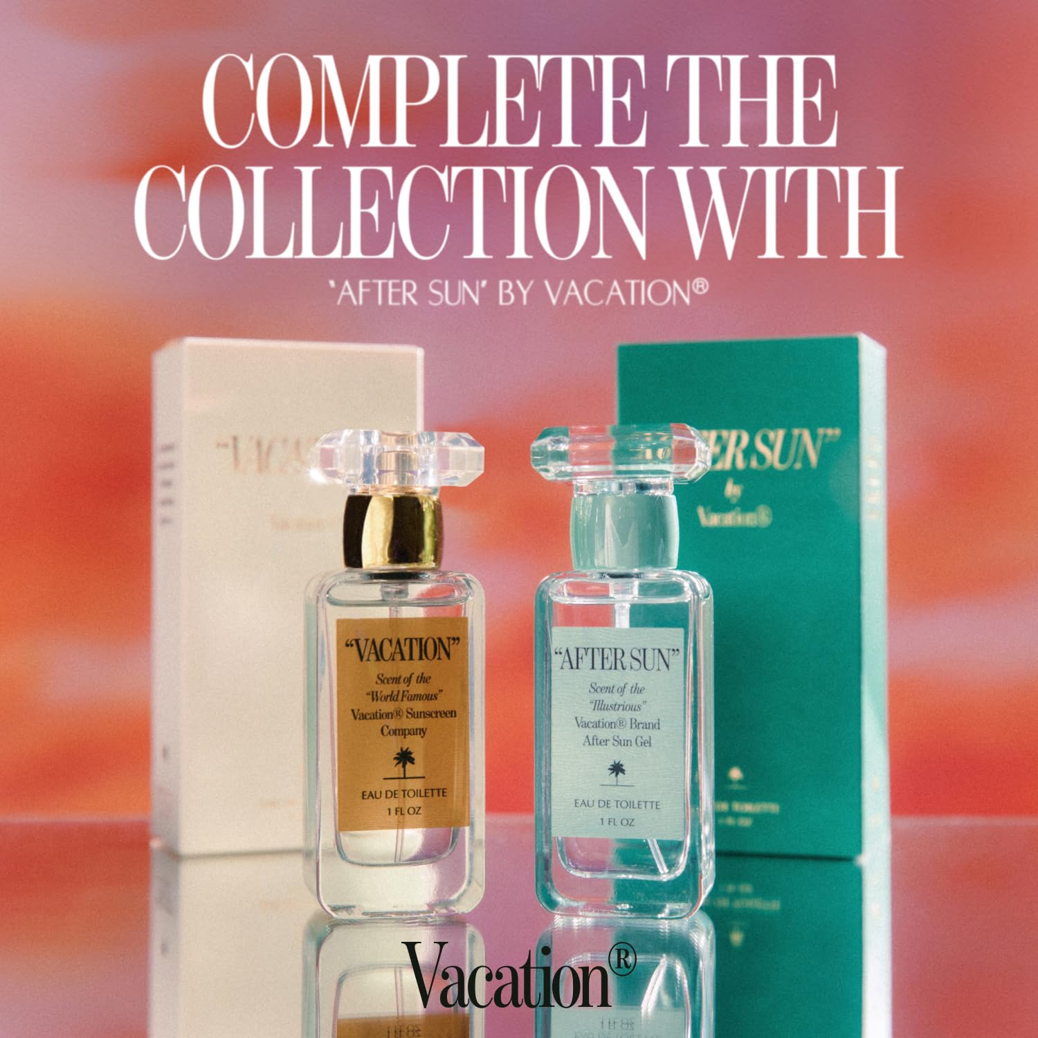 VACATION Sunscreen Eau de Toilette poolside essence invites poolside memories