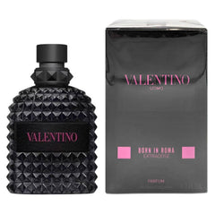 Valentino Born in Roma Extradose bottle front highlights bold Rockstud styling for confident evenings.