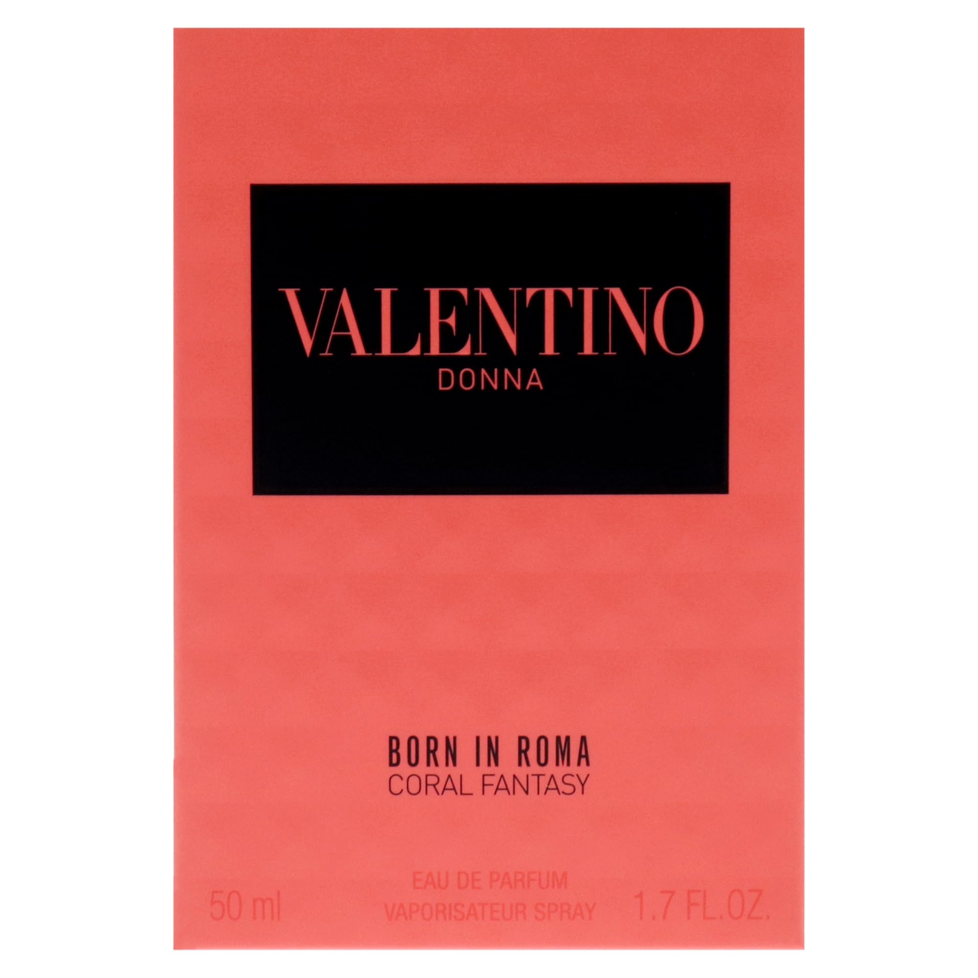 Valentino Donna Coral Fantasy note rose jasmine depicts romantic bouquet for evenings