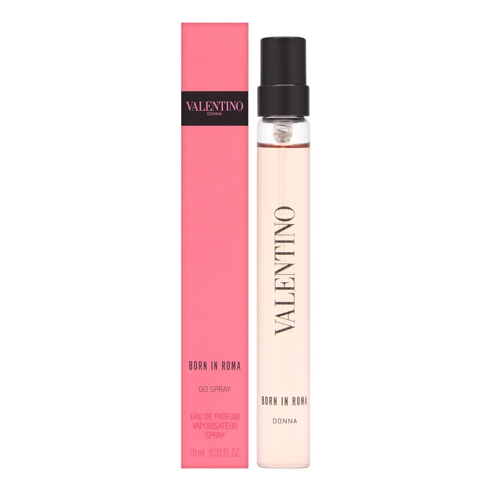 Valentino Donna Born in Roma Go Spray bottle pour—ideal for date night and confident evenings