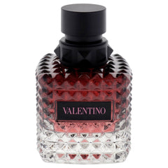 Valentino Donna Born In Roma Intense bottle closeup — luxurious amber floral notes at a glance.