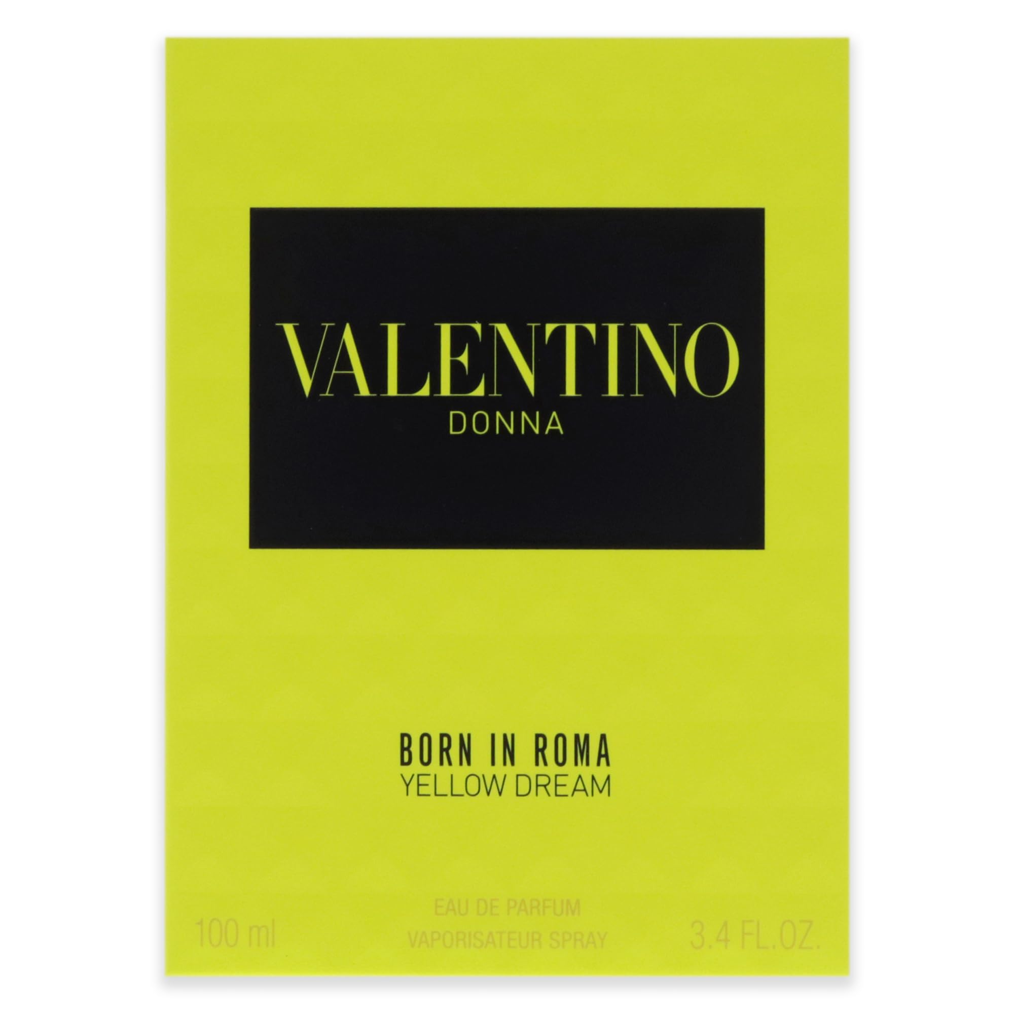 Valentino Donna Yellow Dream EDP portrait reinforces confident, stylish scent presence.