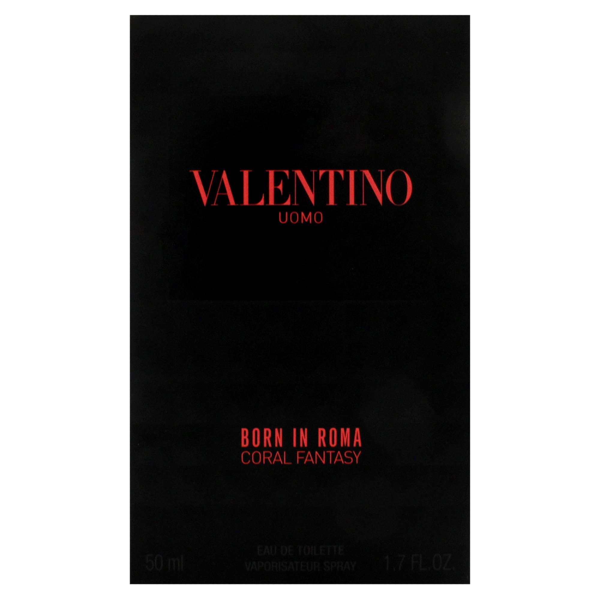Valentino Uomo Born In Roma Coral Fantasy edt packaging display elegant travel-friendly bottle