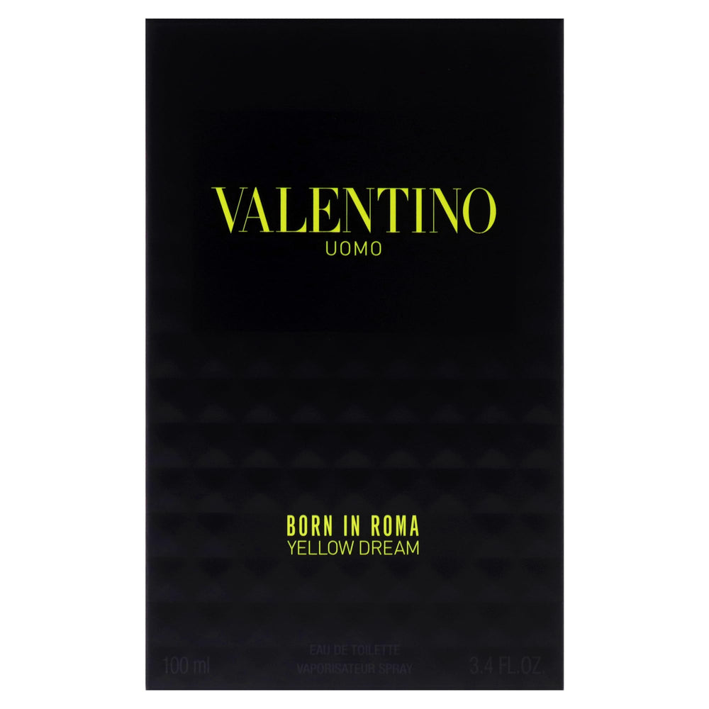 Valentino Uomo Born In Roma Yellow Dream rose essence close-up suggests floral veil and elegance