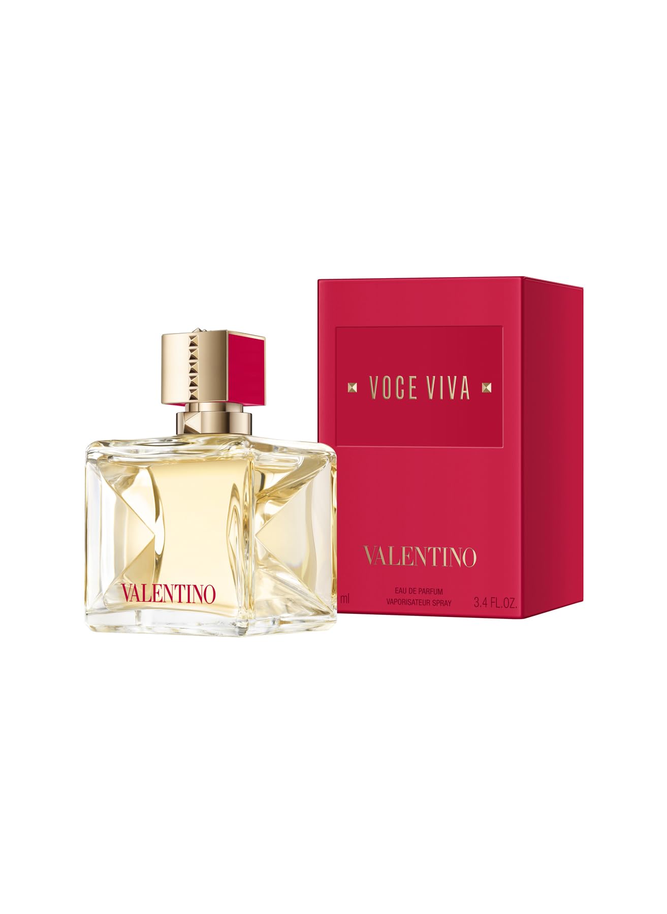Valentino Voce Viva spray-action captures moment of reapplication and fresh scent.