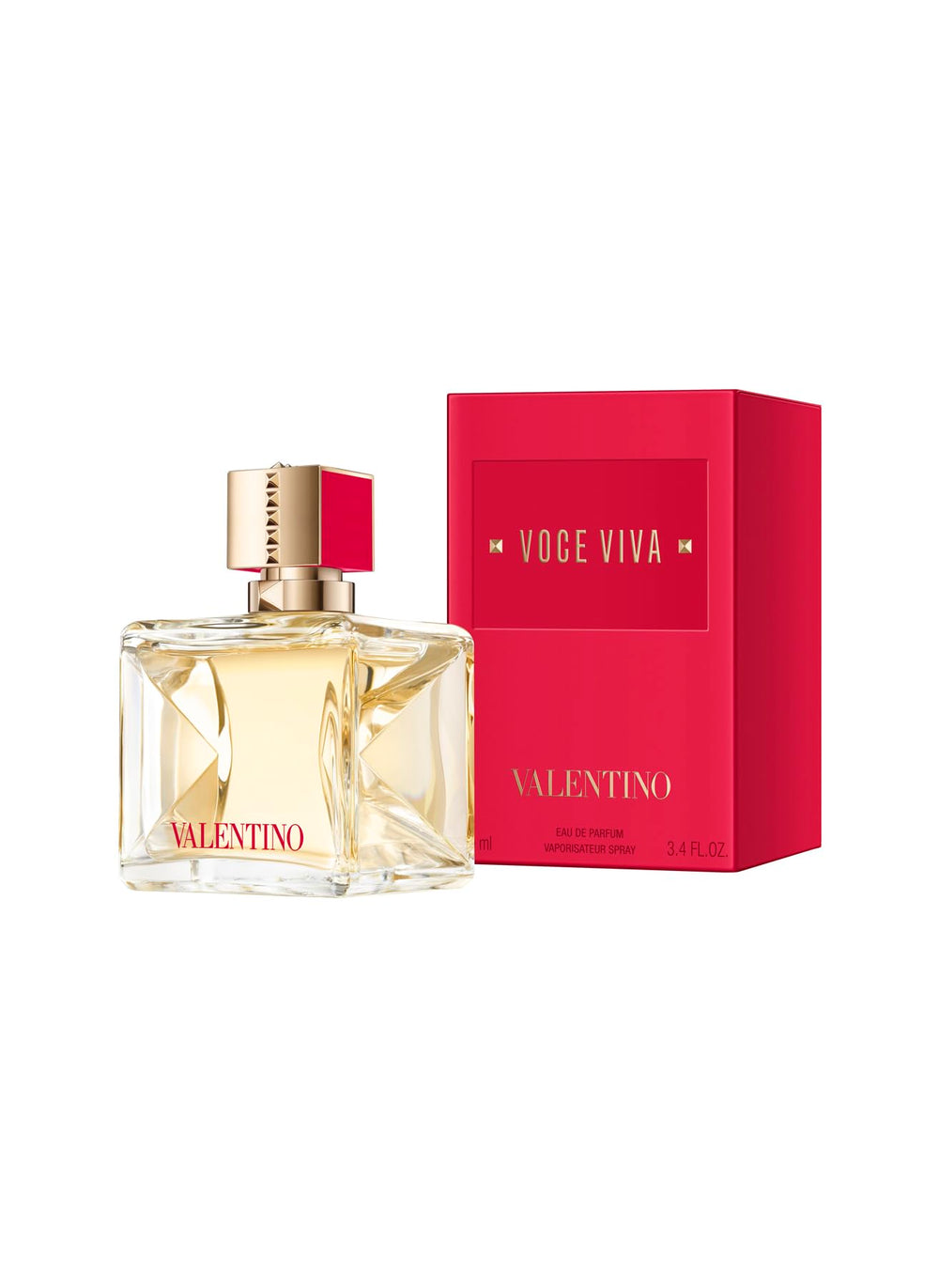 Valentino Voce Viva spray-action captures moment of reapplication and fresh scent.