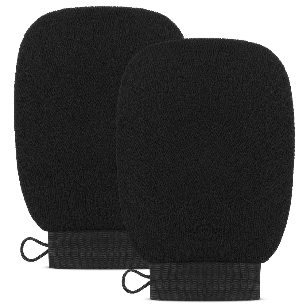 VALITIC exfoliating glove packaging for at-home spa routine