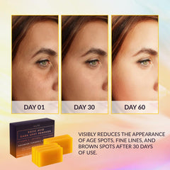 VALITIC Kojic Acid soap bar side view emphasizes portable daily cleansing