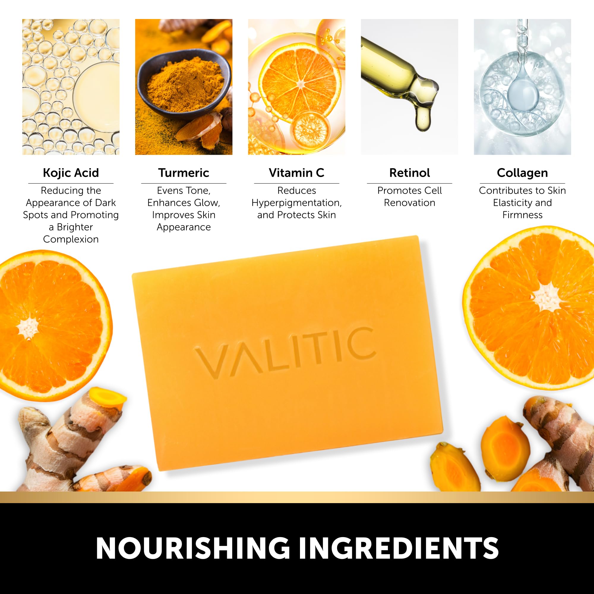 VALITIC Soap with shea butter and olive oil for nourishing cleanse