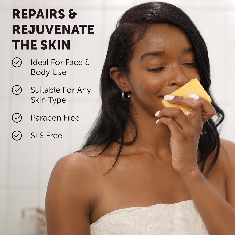 VALITIC shea-butter-rich-soap — creamy hydration for sensitive or dry areas.