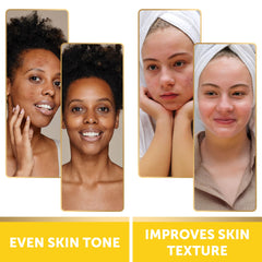 VALITIC Turmeric Kojic Pad texture closeup highlights gentle exfoliation for even tone.