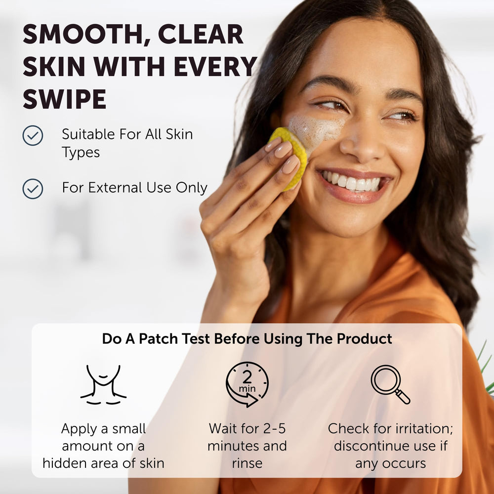 VALITIC Turmeric Kojic Pad with hygienic tweezer in-use emphasizes clean daily skincare.