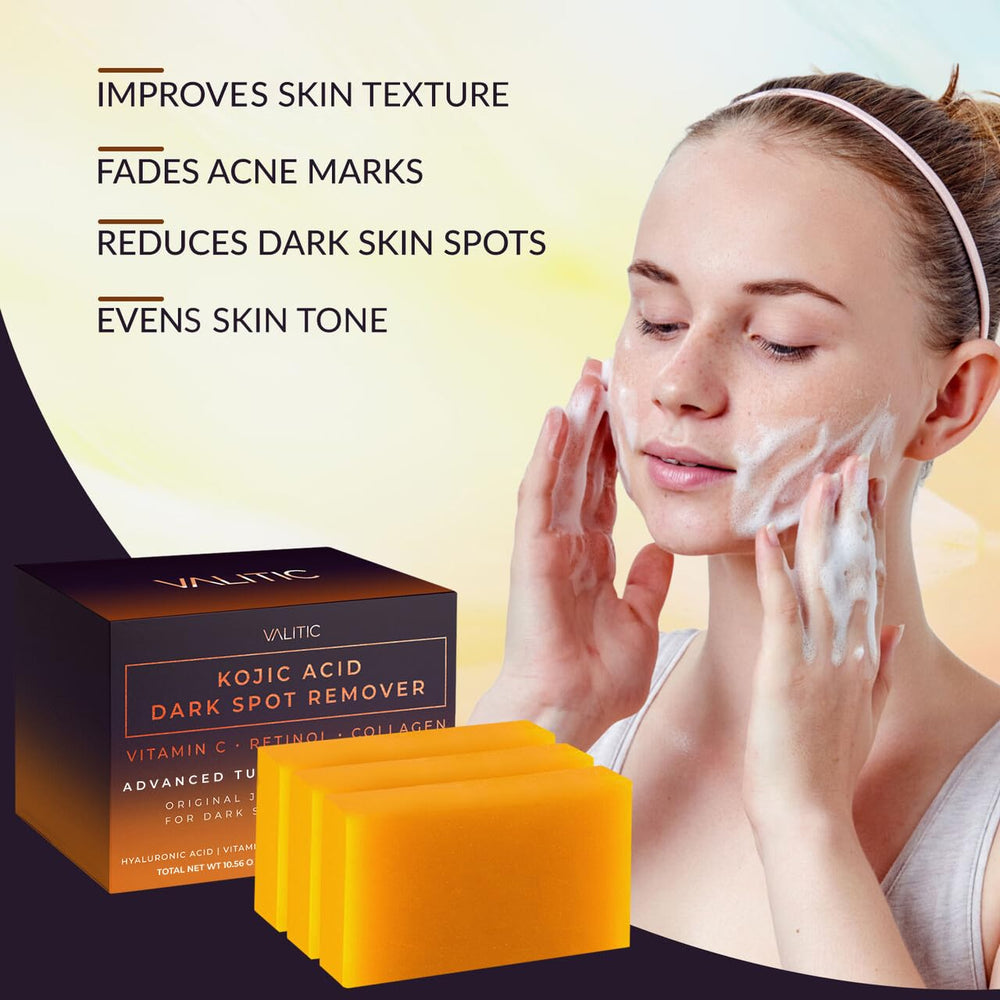 VALITIC turmeric imagery suggesting moisture balance and a revitalized, even-looking tone.