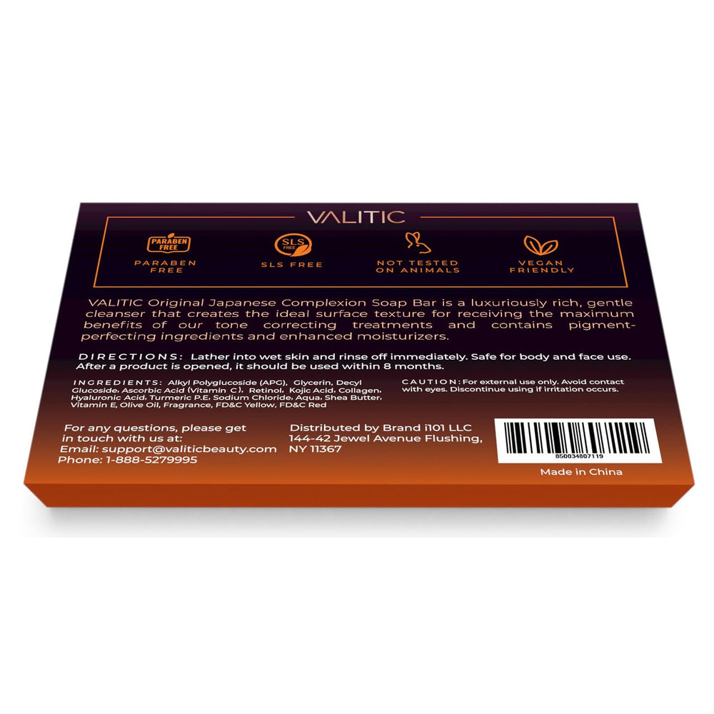 VALITIC Vitamin C Retinol Collagen Rich Lather—hydration and smoother texture possibilities.