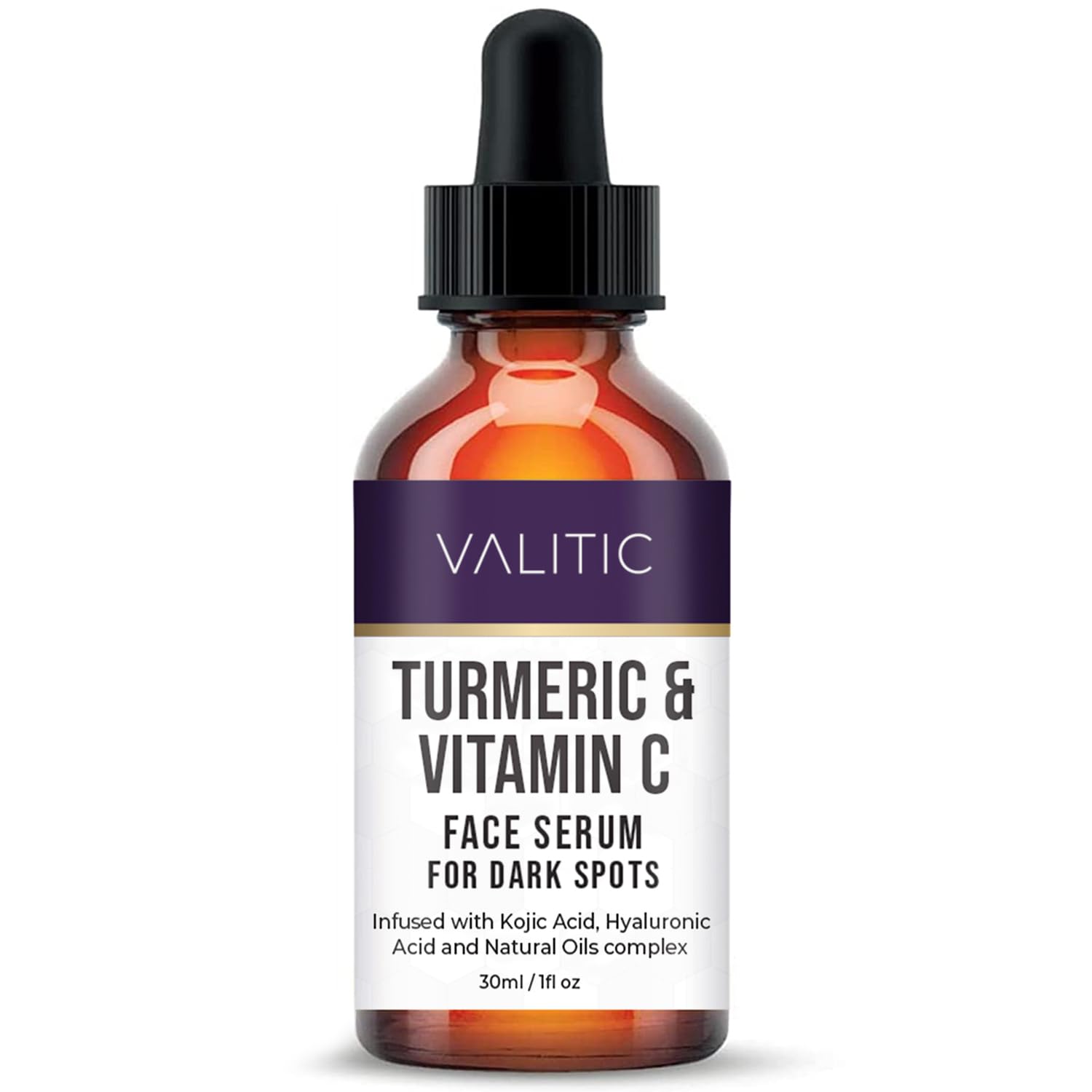VALITIC Vitamin C Serum bottle closeup for an easy daily brightening routine