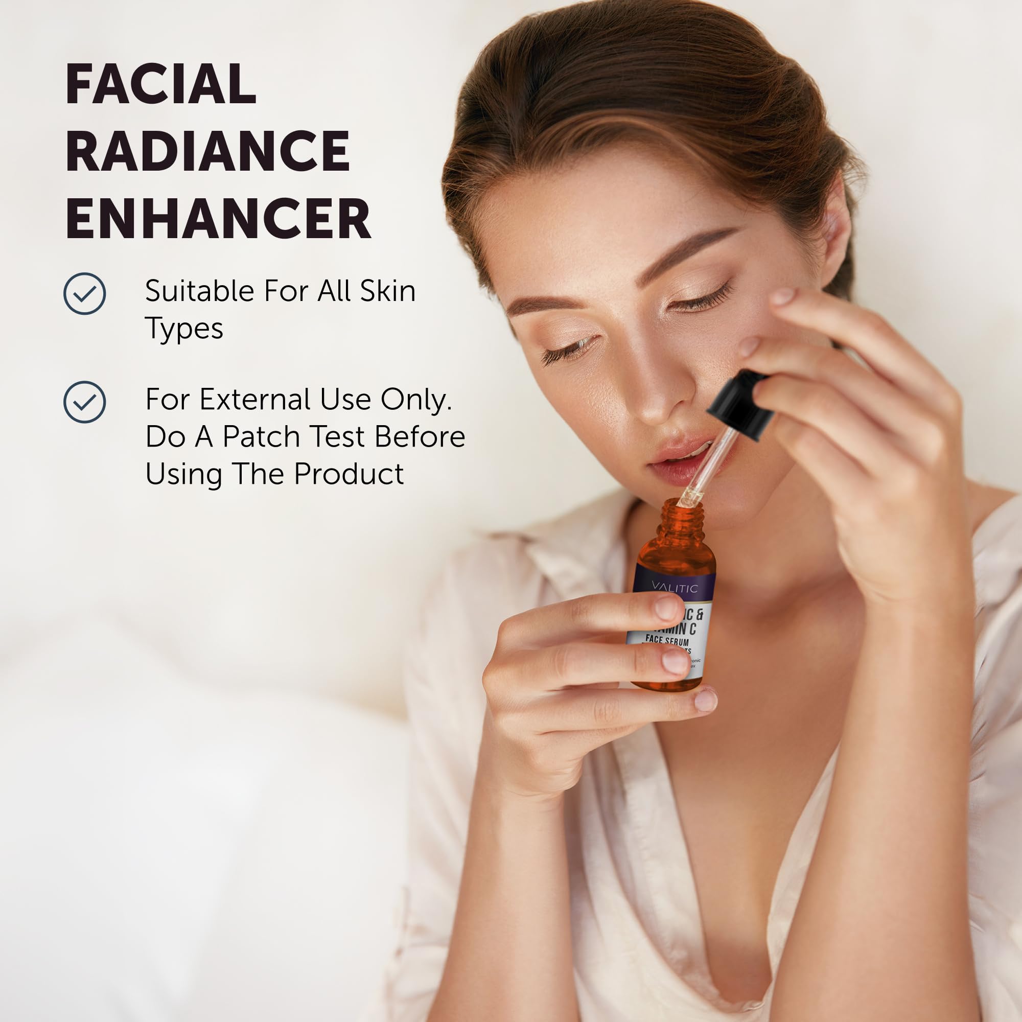 VALITIC Vitamin C Serum dark-spot-improvement focuses on radiant, even-looking skin