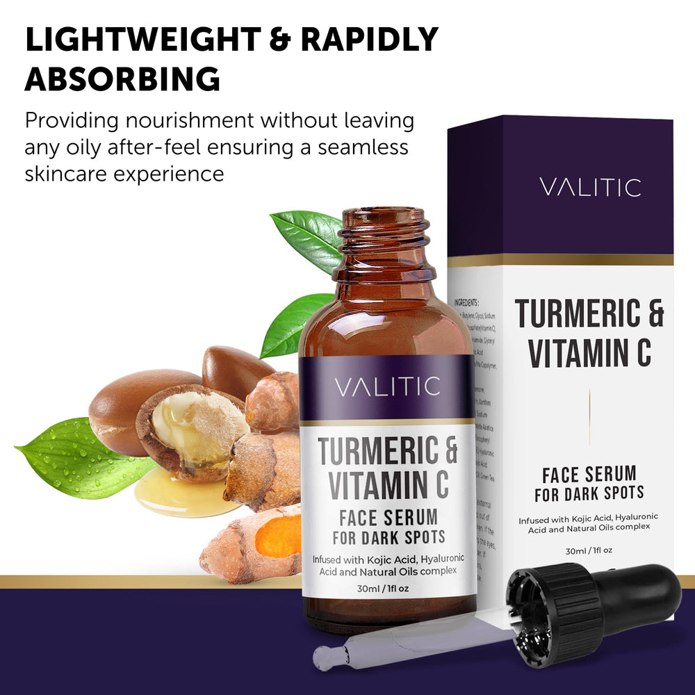 VALITIC Vitamin C Serum with hyaluronic acid delivers lasting hydration for smoother skin