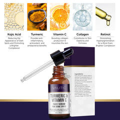 VALITIC Vitamin C Serum texture application shows lightweight, fast-absorbing formula for non-greasy skin