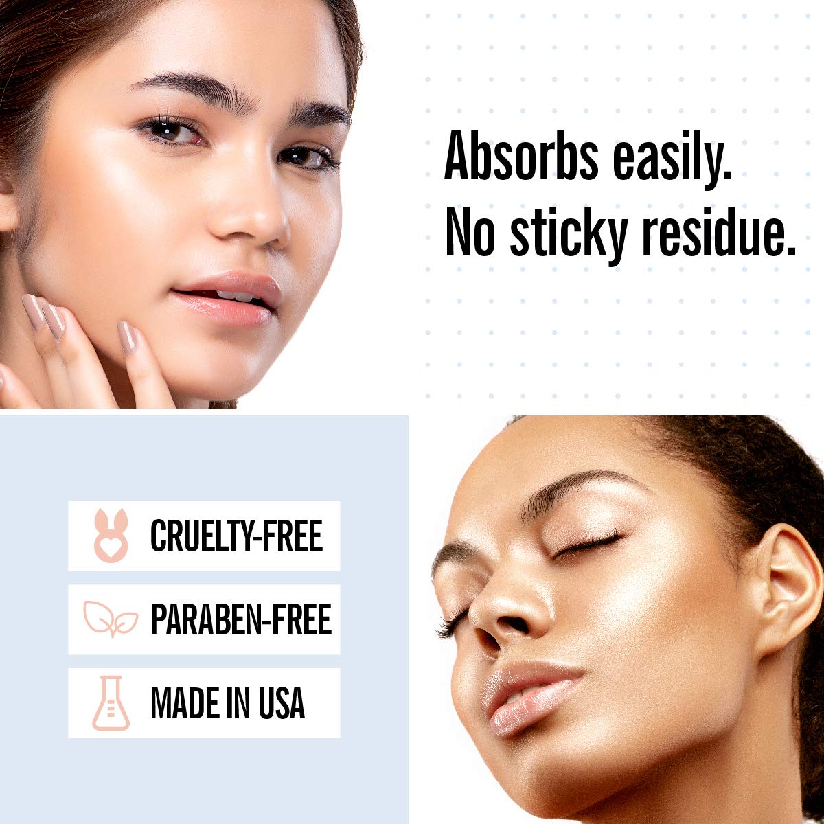 VALJEAN LABS Blue Tansy ingredient photo shows redness calming properties in nightly formula.