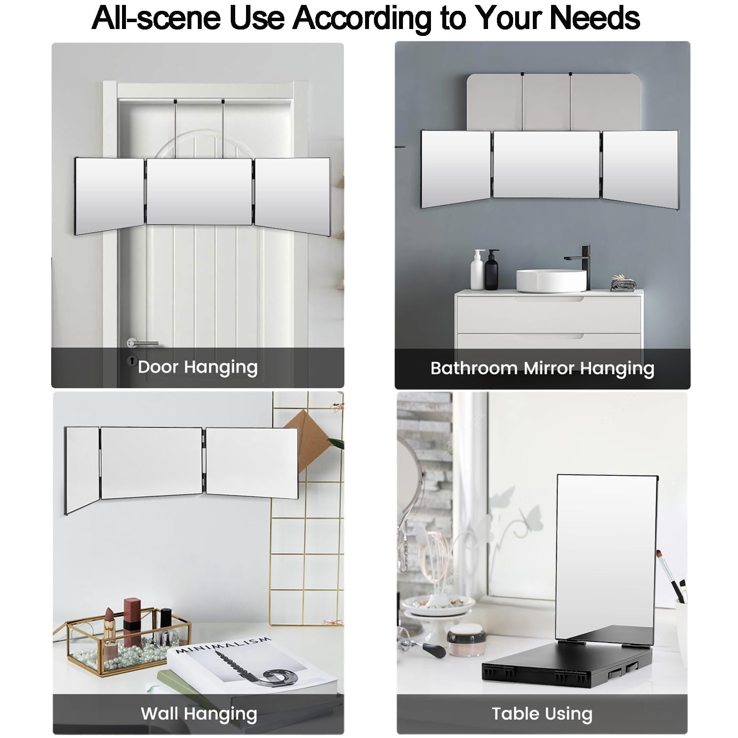 Vanexiss adjustable brackets enable hands-free, height-adjustable positioning.