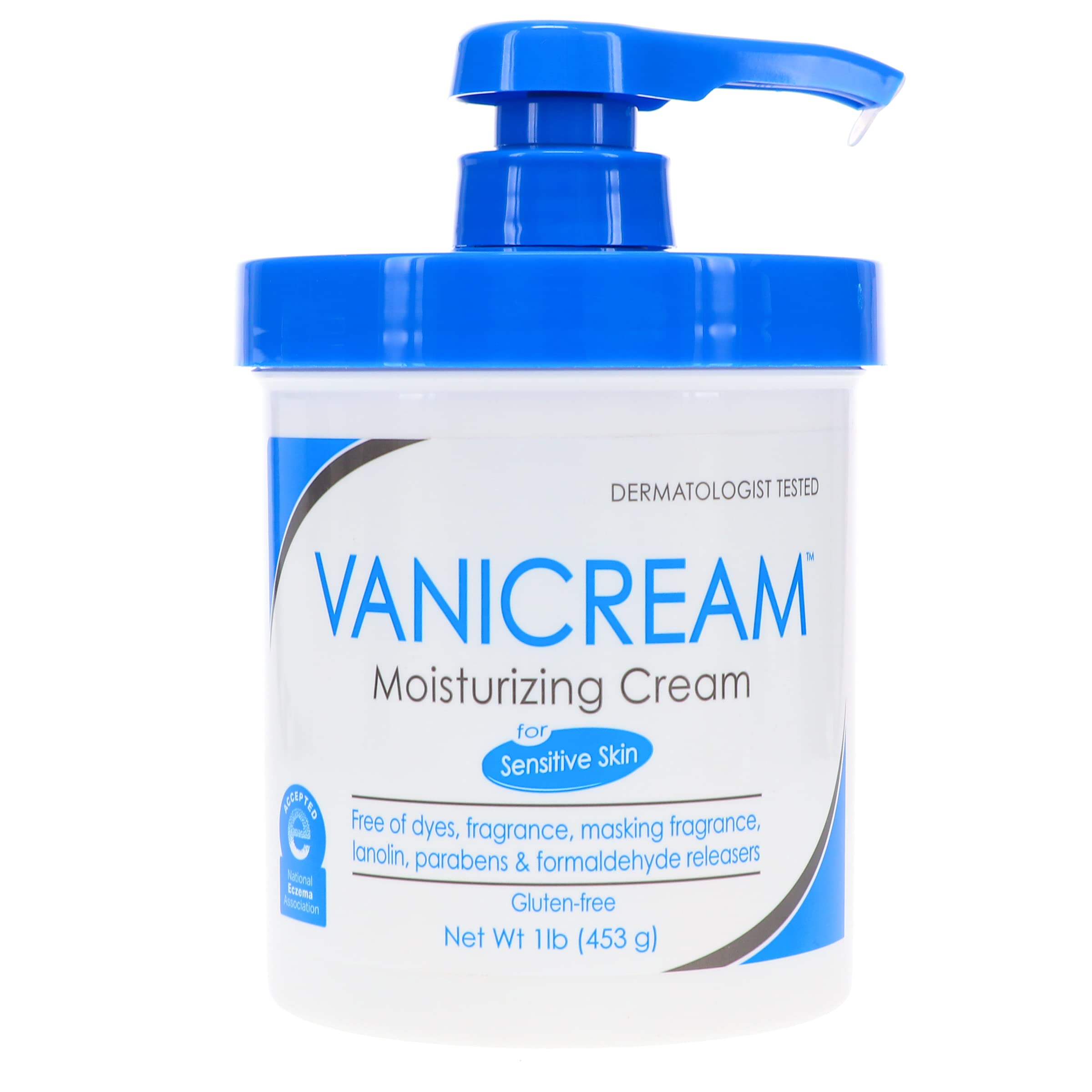 Vanicream Cream with minimal ingredients suitable for skin-care beginners.