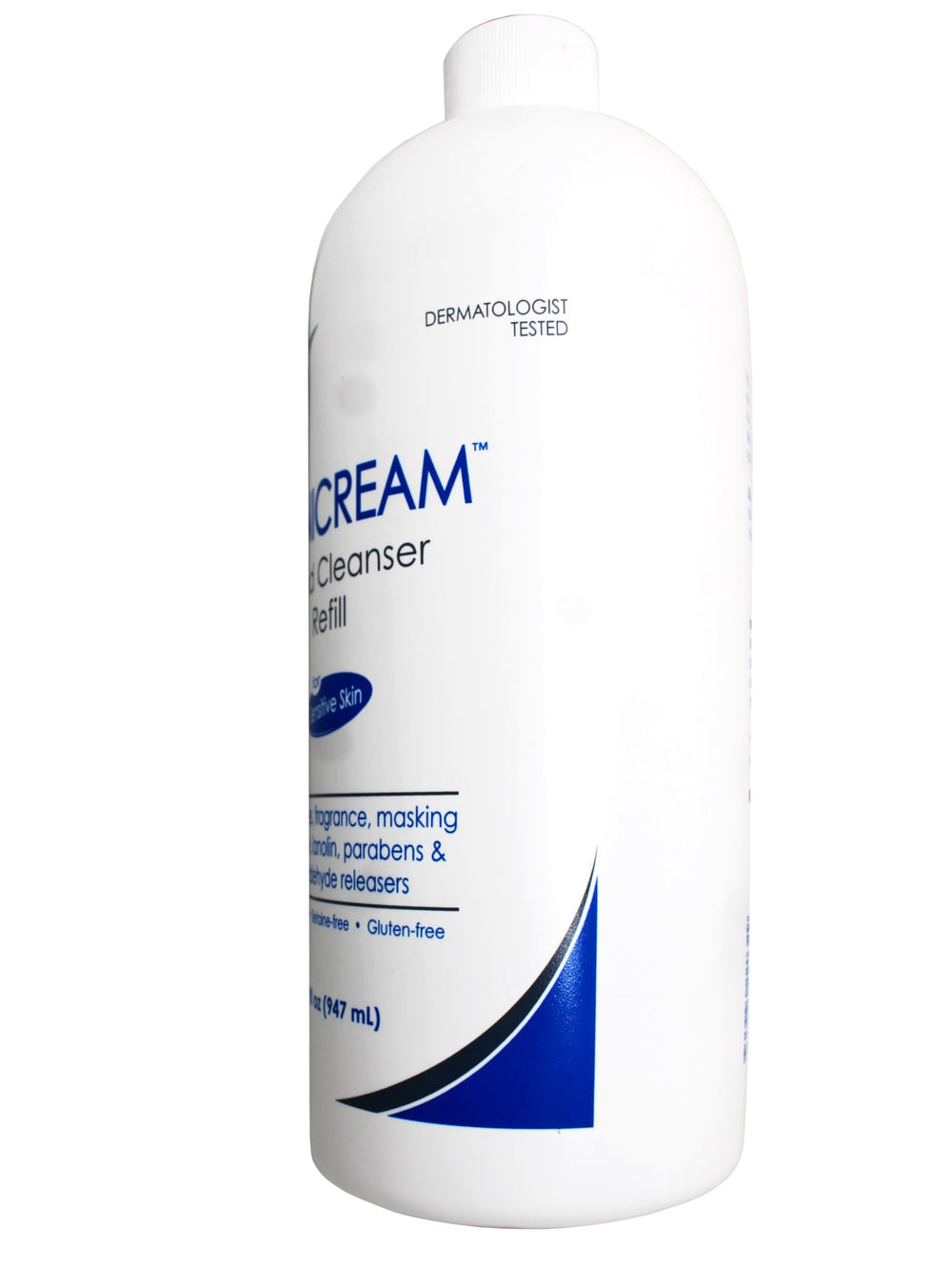 Vanicream Free & Clear ingredients panel highlights non-irritating formula