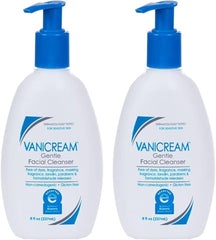 Vanicream Gentle Facial Cleanser 8oz bottle for gentle daily cleansing on sensitive skin