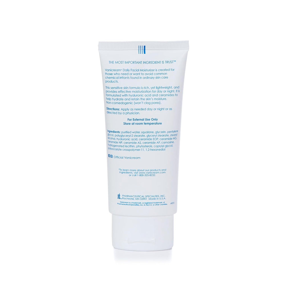 Vanicream lightweight hydration image conveys quick-absorbing, non-greasy feel.