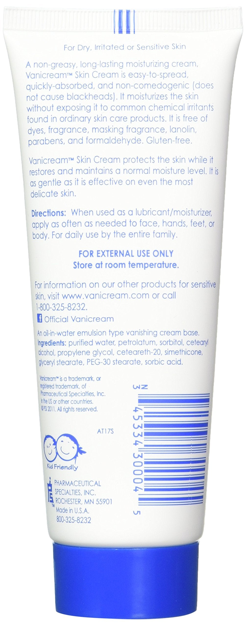 Vanicream Moisturizing Cream two-pack image highlights gentle, effective hydration for all ages.