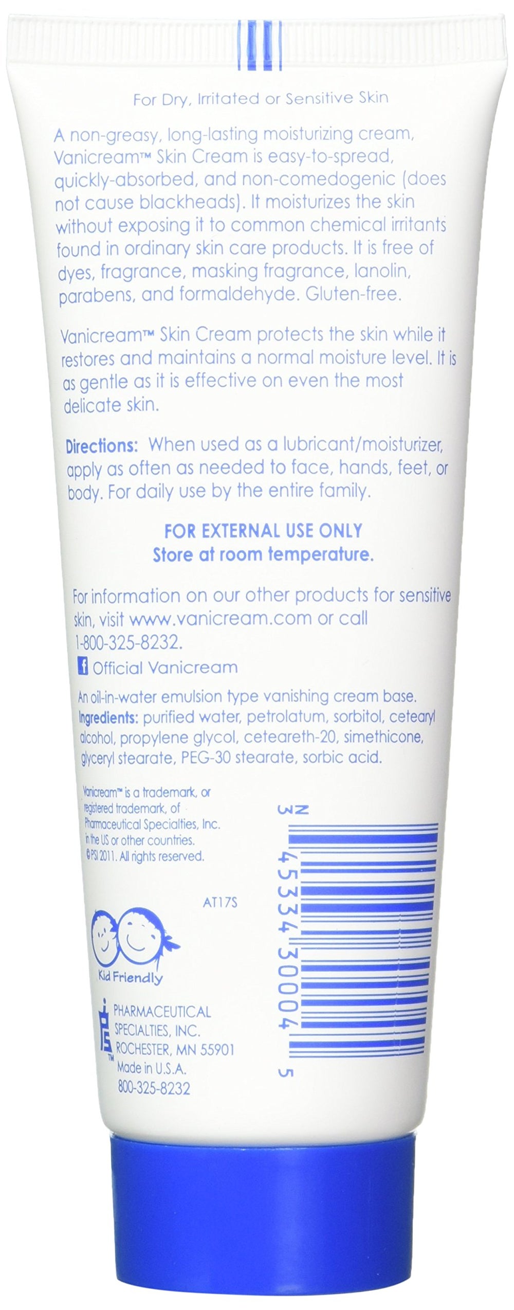 Vanicream Moisturizing Cream two-pack image highlights gentle, effective hydration for all ages.